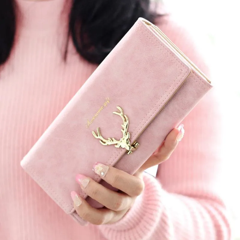 Deer Long Wallet