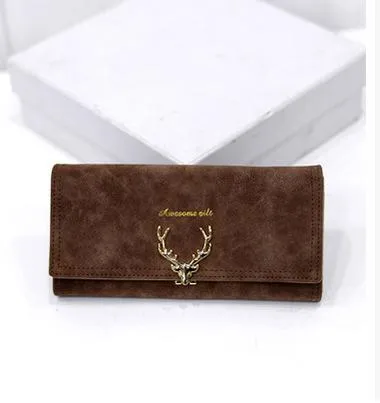 Deer Long Wallet