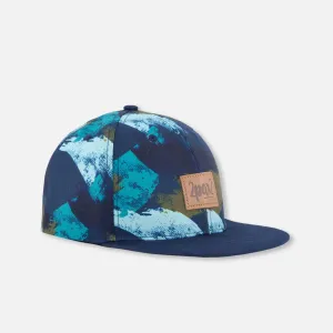 Deux Par Deux Cap - Peacoat Camouflage