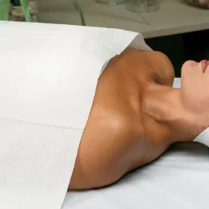 Disposable Drape Sheets - 40" X 48" / Sustainable Drape Sheets / 100 Per Box by Spa Essentials