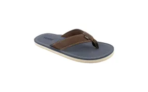 Dockers Men's Flip Flop Sandal ; Classic Comfort Footbed with Two-Tone Upper NAVY