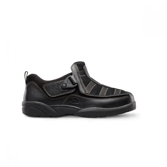 Dr. Comfort Men's Casual Shoe - Edward X - Black
