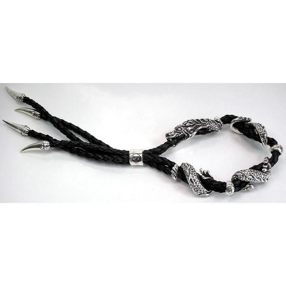 Dragon Men's Genuine Leather Bracelets
