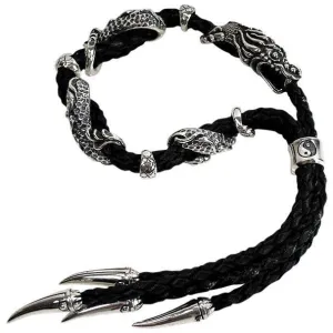 Dragon Men's Genuine Leather Bracelets