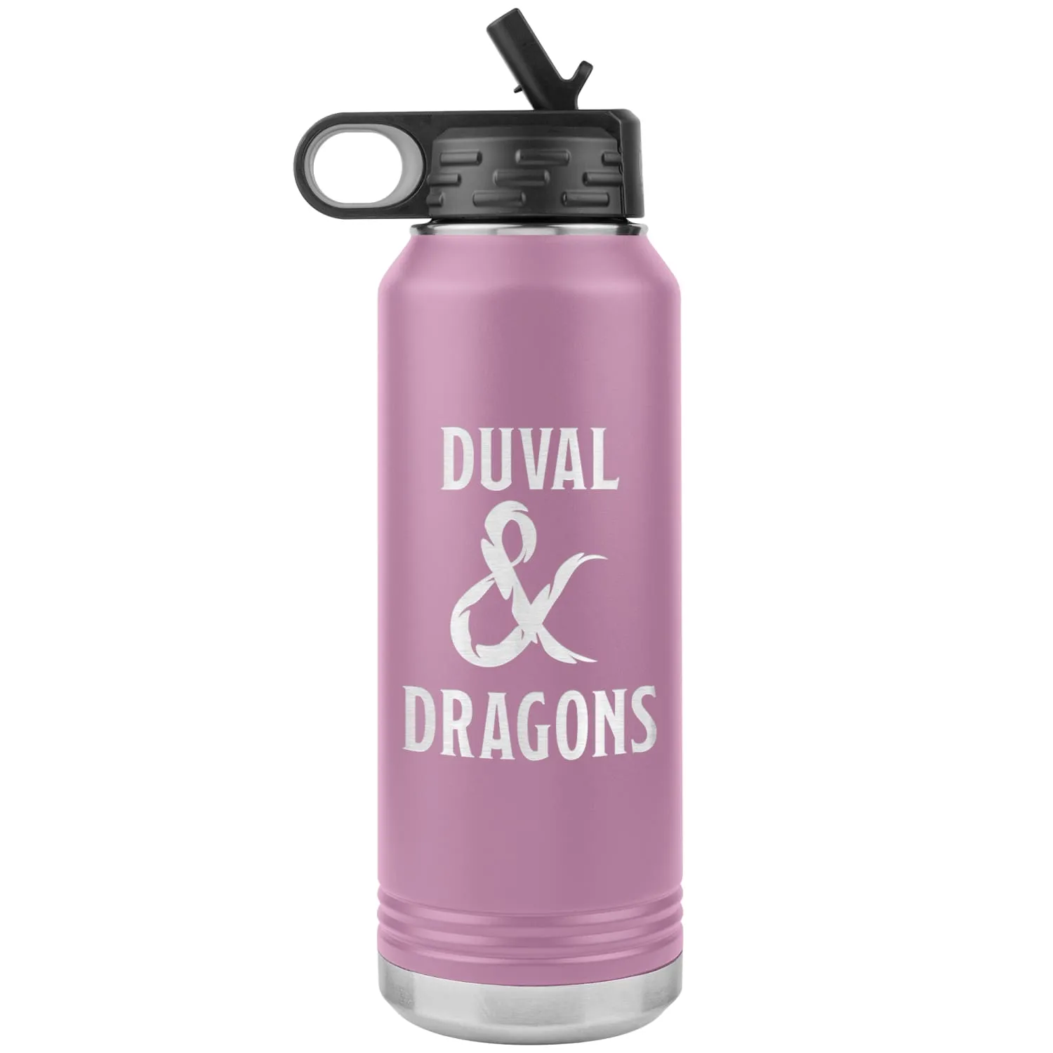 Duval & Dragons Logo 32oz Water Bottle Tumbler