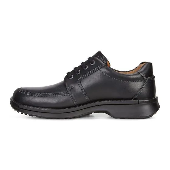 ECCO Men's 500134 Fusion II Black Leather Lace Up Casual Shoe