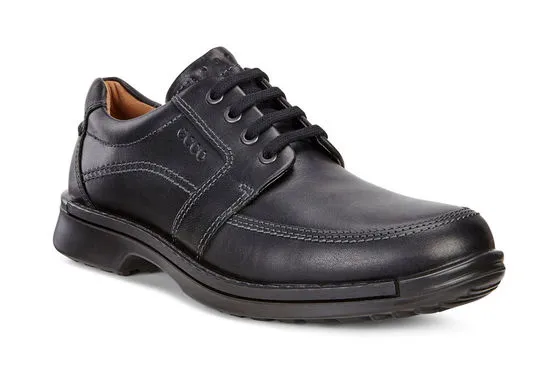 ECCO Men's 500134 Fusion II Black Leather Lace Up Casual Shoe