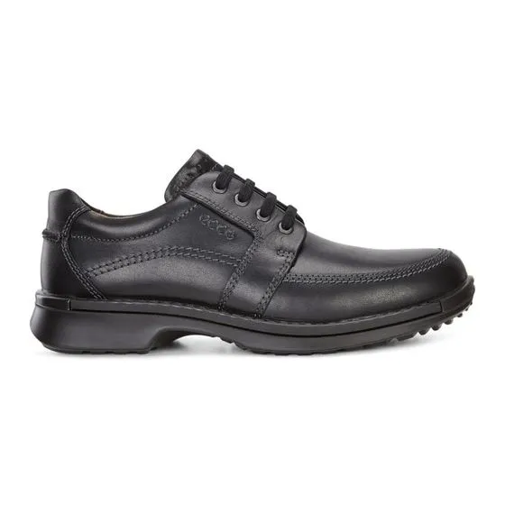 ECCO Men's 500134 Fusion II Black Leather Lace Up Casual Shoe