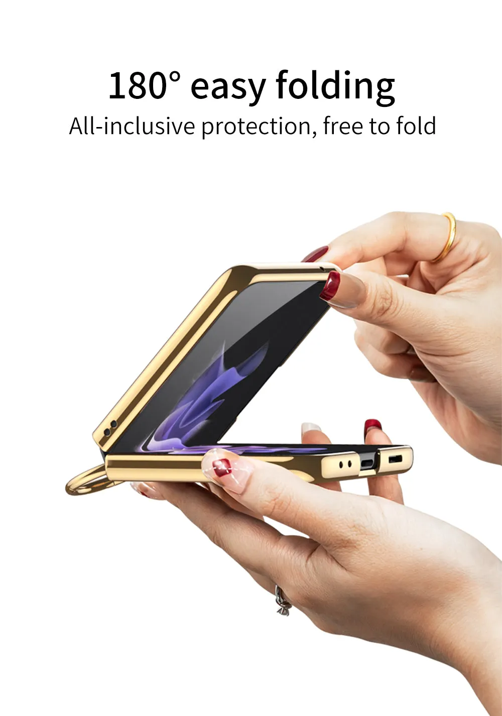 Electroplated Braided Leather Case For Samsung Galaxy Z Flip 3 5G Back Tempered Glass Phone Cover For Galaxy Z Flip3 Case