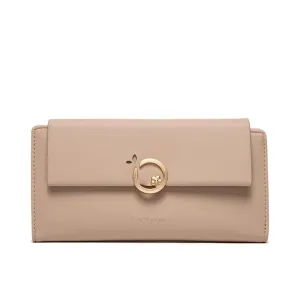 Extended Flower Buckle Flip Cover Wallet