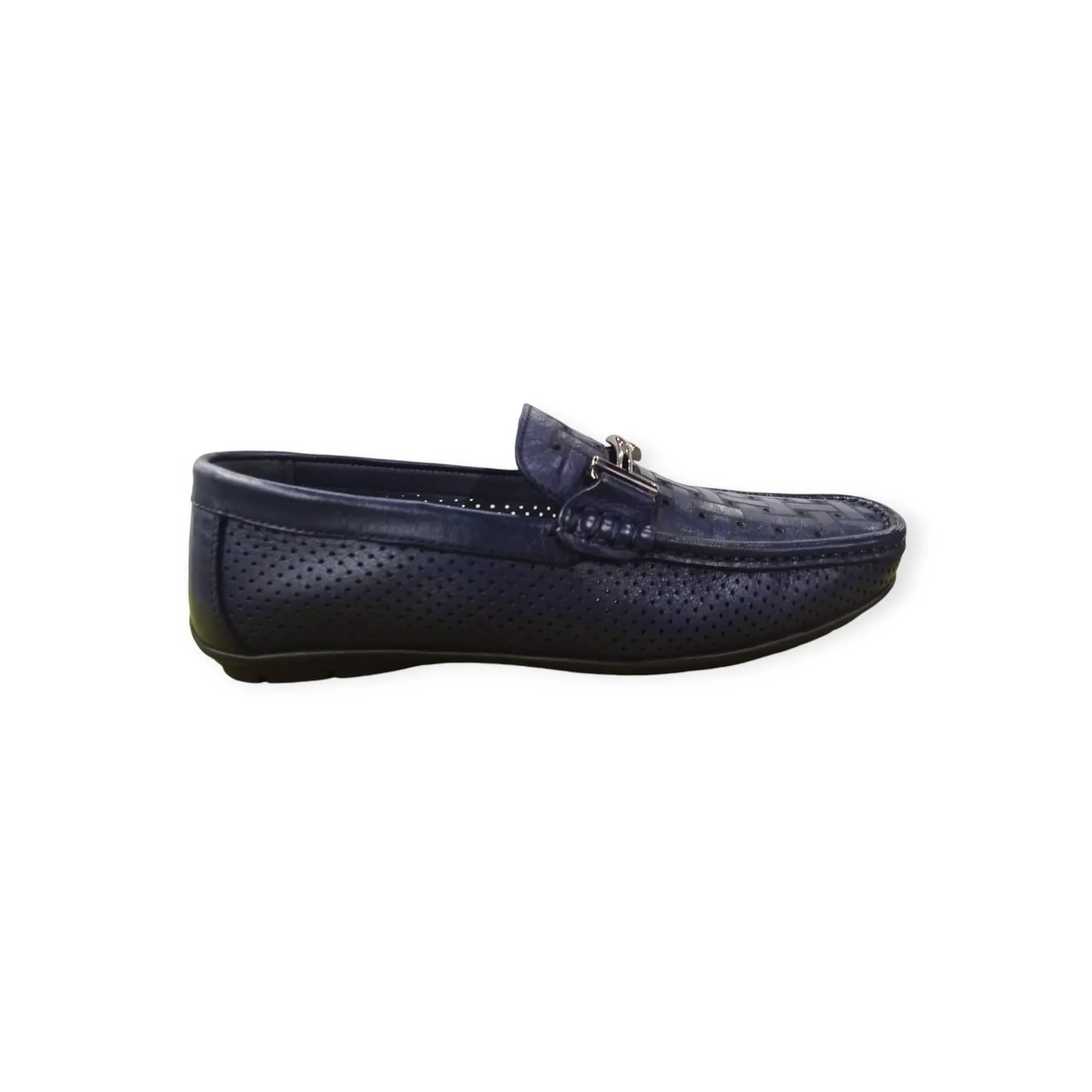 F Marcetti Men's Slip On Navy