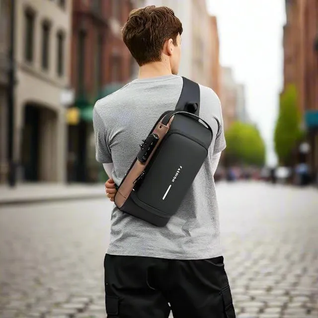 Fashion Multifunctional Men's Shoulder Bag
