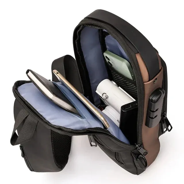 Fashion Multifunctional Men's Shoulder Bag