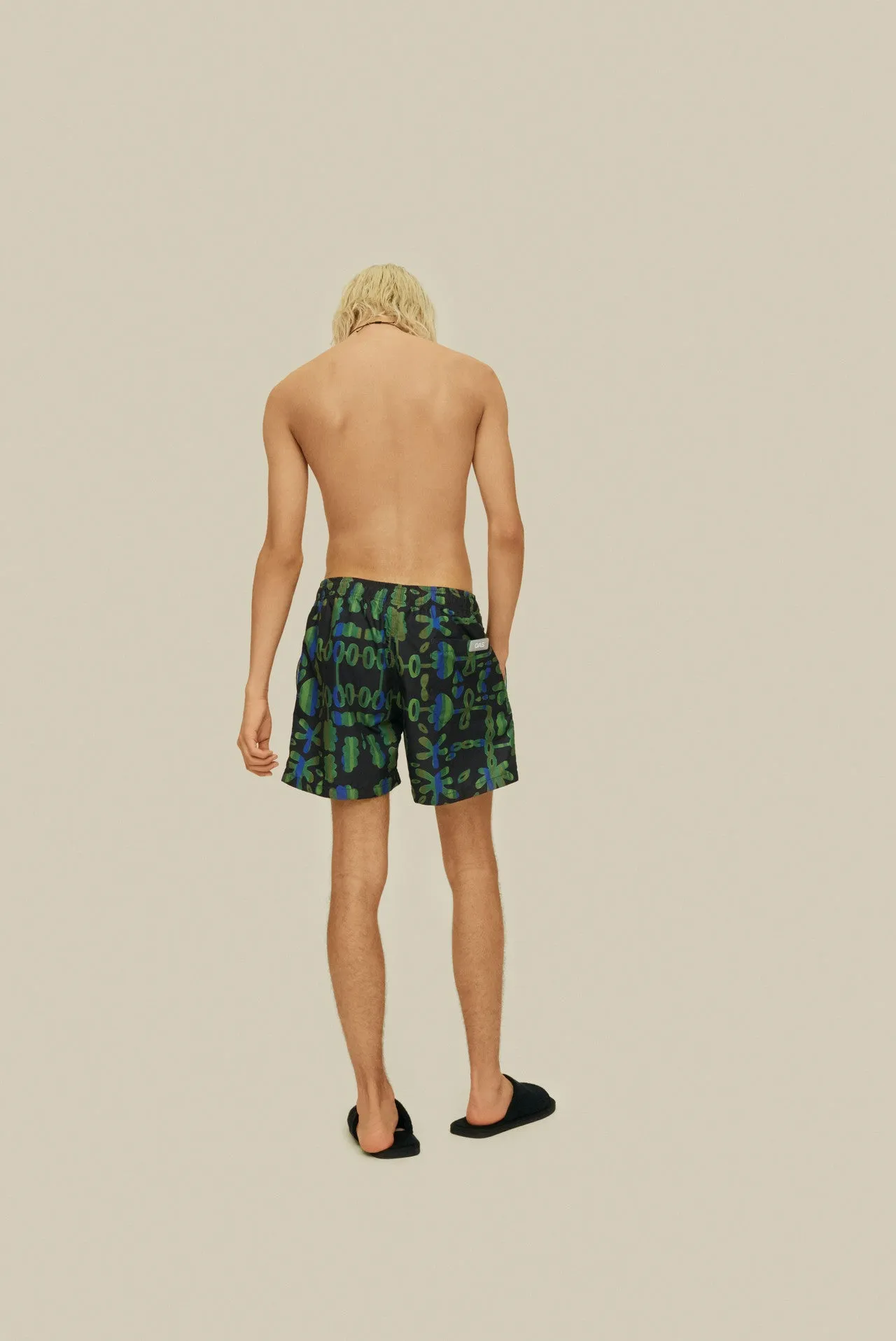 Feral Galbanum Swim Shorts