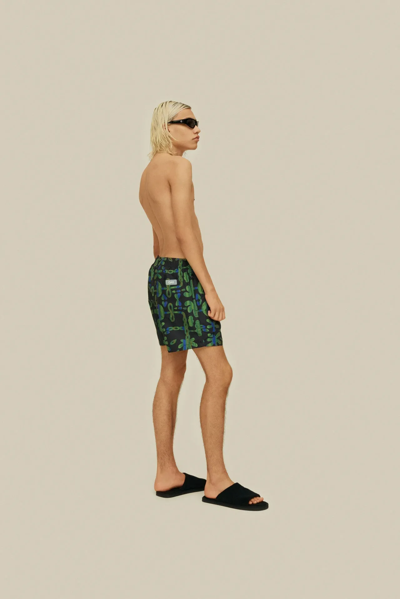 Feral Galbanum Swim Shorts