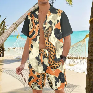 Fire Viper Men's Shirt and Shorts Outfit