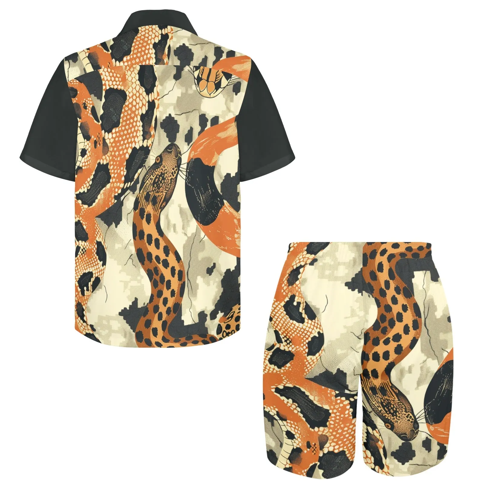 Fire Viper Men's Shirt and Shorts Outfit