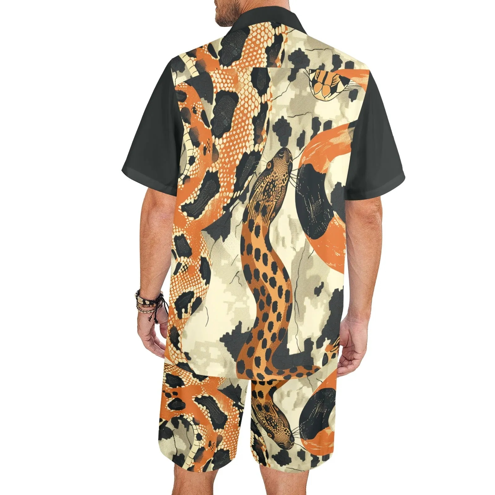 Fire Viper Men's Shirt and Shorts Outfit