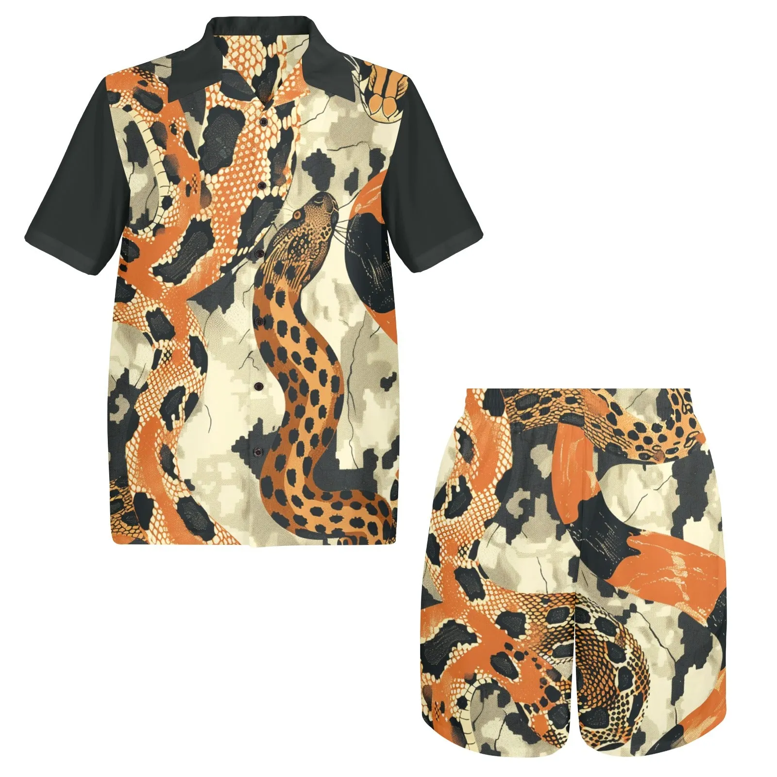 Fire Viper Men's Shirt and Shorts Outfit