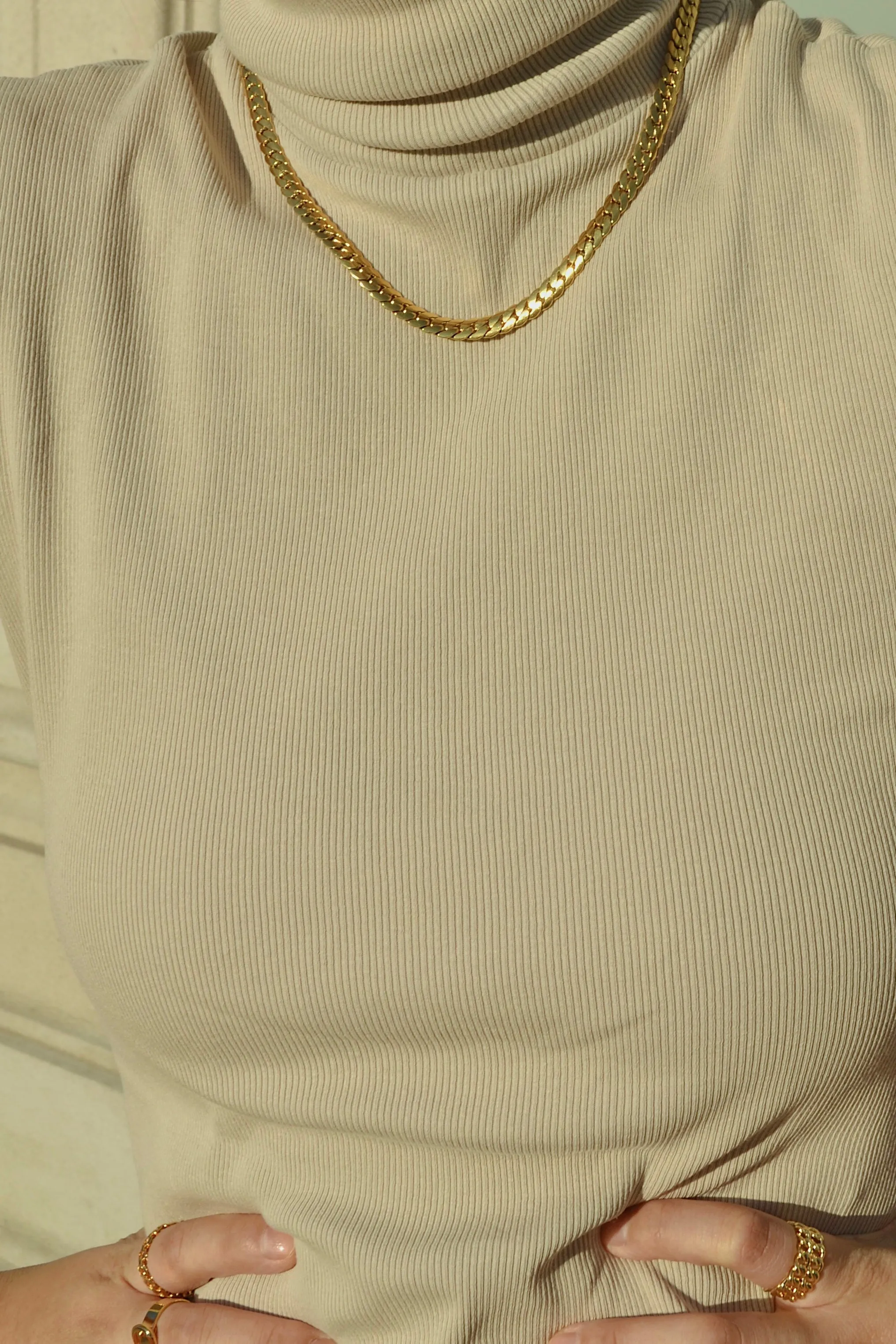 Flat Herringbone Chain