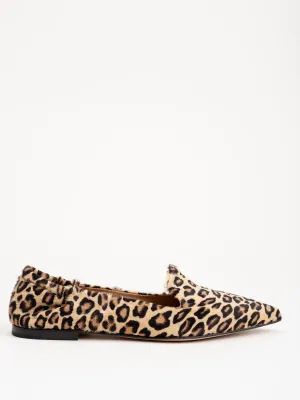 flat loafer - leo hair