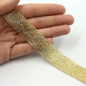 Flat Metallic Braid 20mm 7200