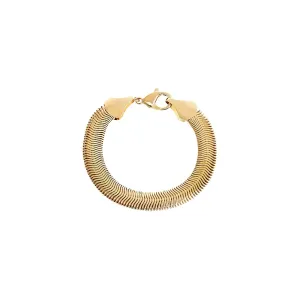 Flat Snake Chain Bracelet