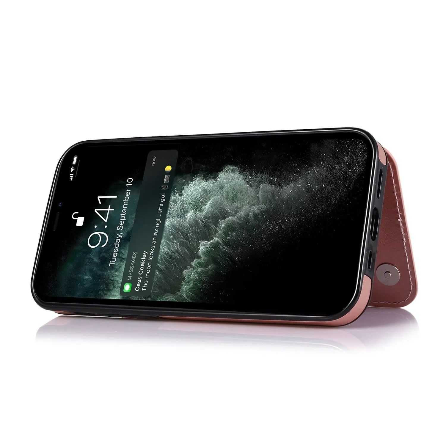 Flip Leather Phone Wallet Case