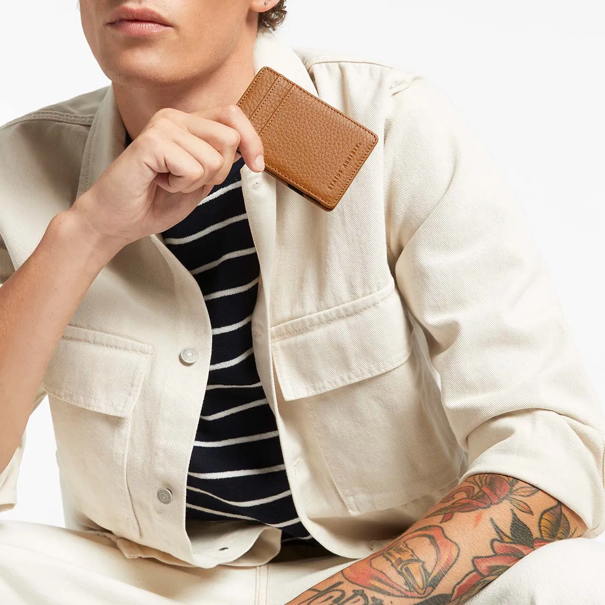 Flip Wallet - Camel