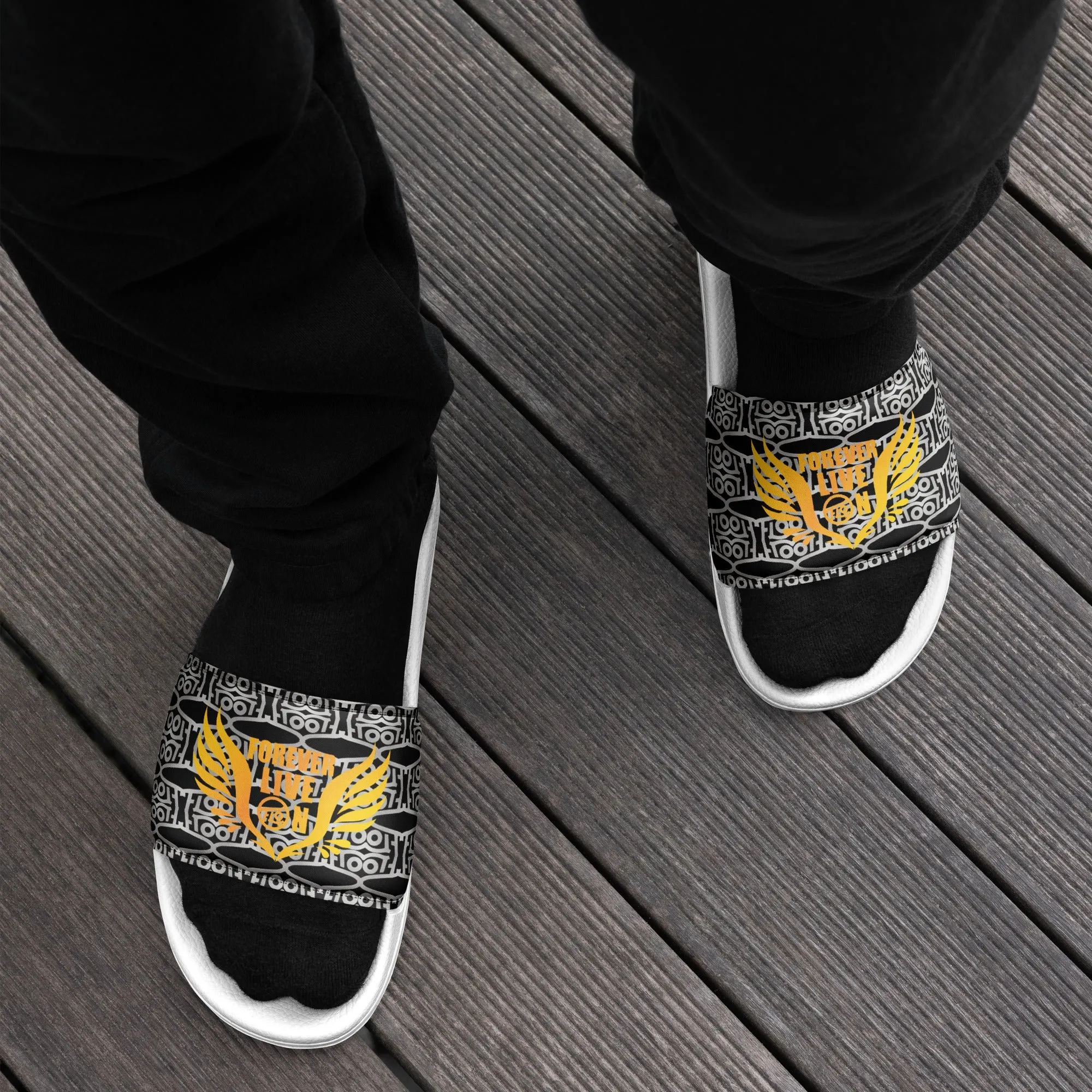 FLO Flops (Black, Grey & Gold Edition)