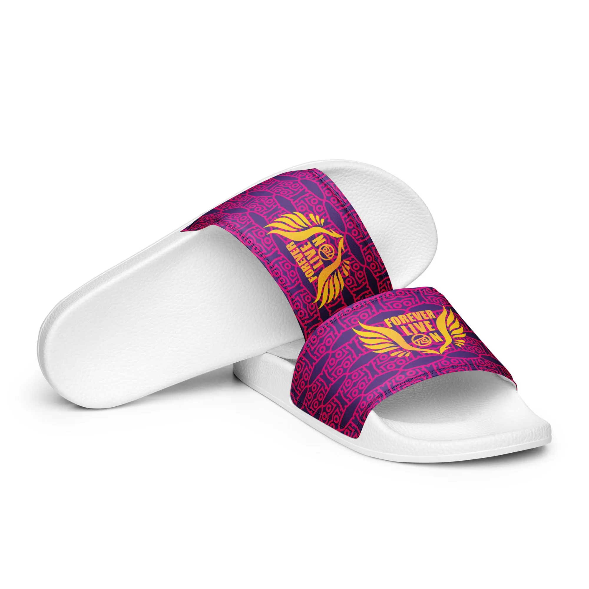 FLO Women's Flops (Purple, Pink & Gold Edition)