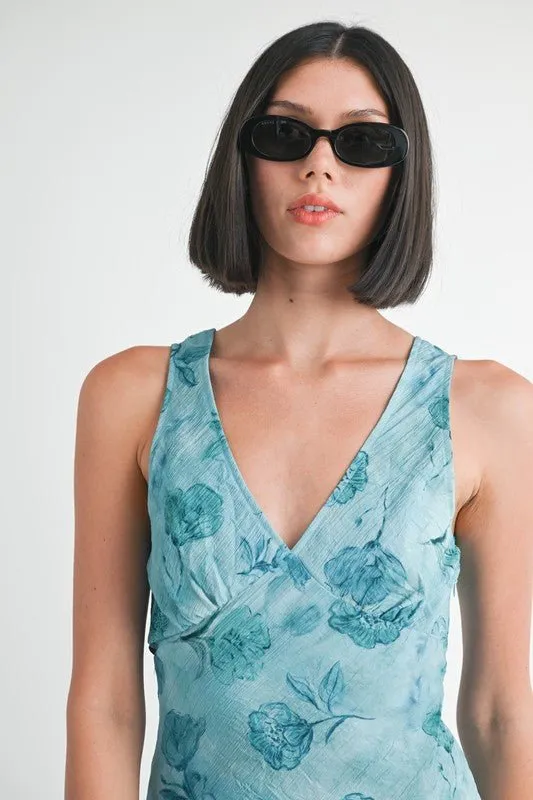 Floral Mini Slip Dress