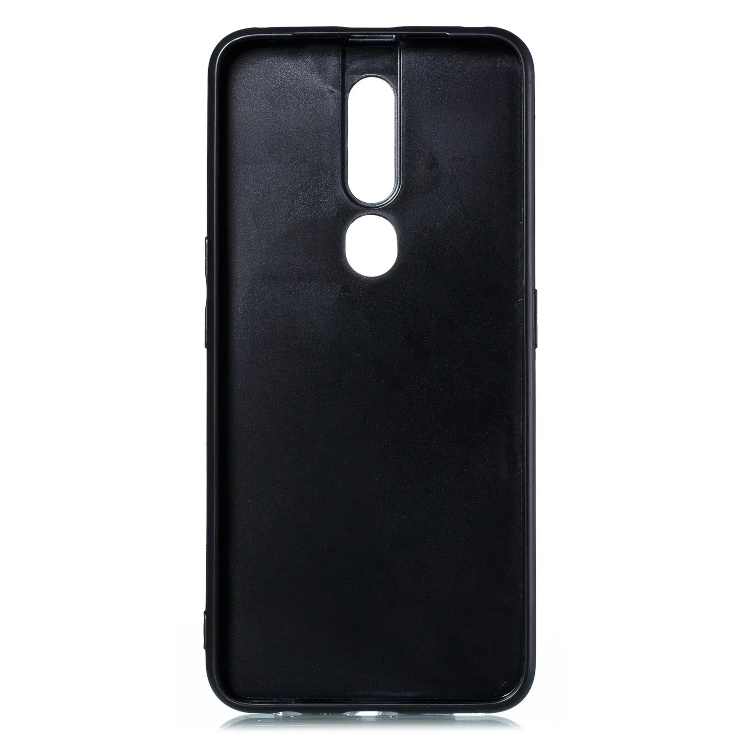 For OPPO F11 pro PU Leather Flip Stand Shockproof Cell Phone Cover Double Buckle Anti-dust Case With Card Slots Pocket red