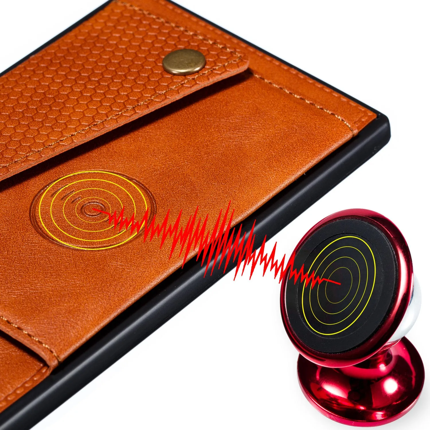 For OPPO Realme 3 PU Leather Flip Stand Shockproof Cell Phone Cover Double Buckle Anti-dust Case With Card Slots Pocket Light Brown