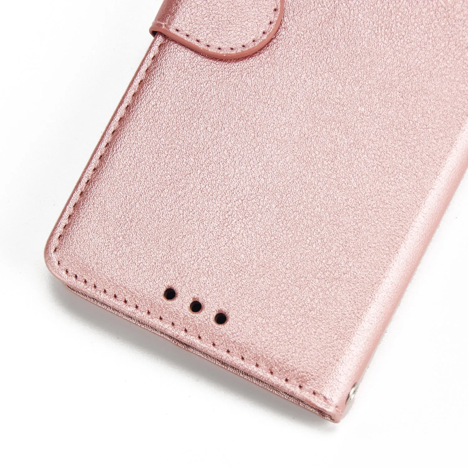 For Samsung A6 2018 Flip-type Leather Protective Phone Case with 3 Card Position Buckle Design Phone Cover  wine red