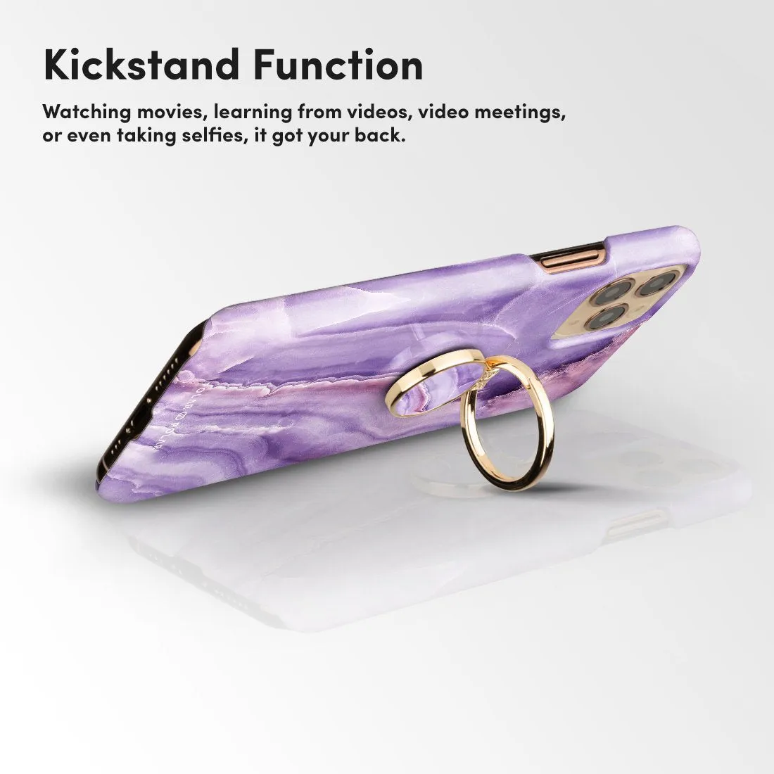 French Violet | Custom Phone Ring Holder  (Non-MagSafe)