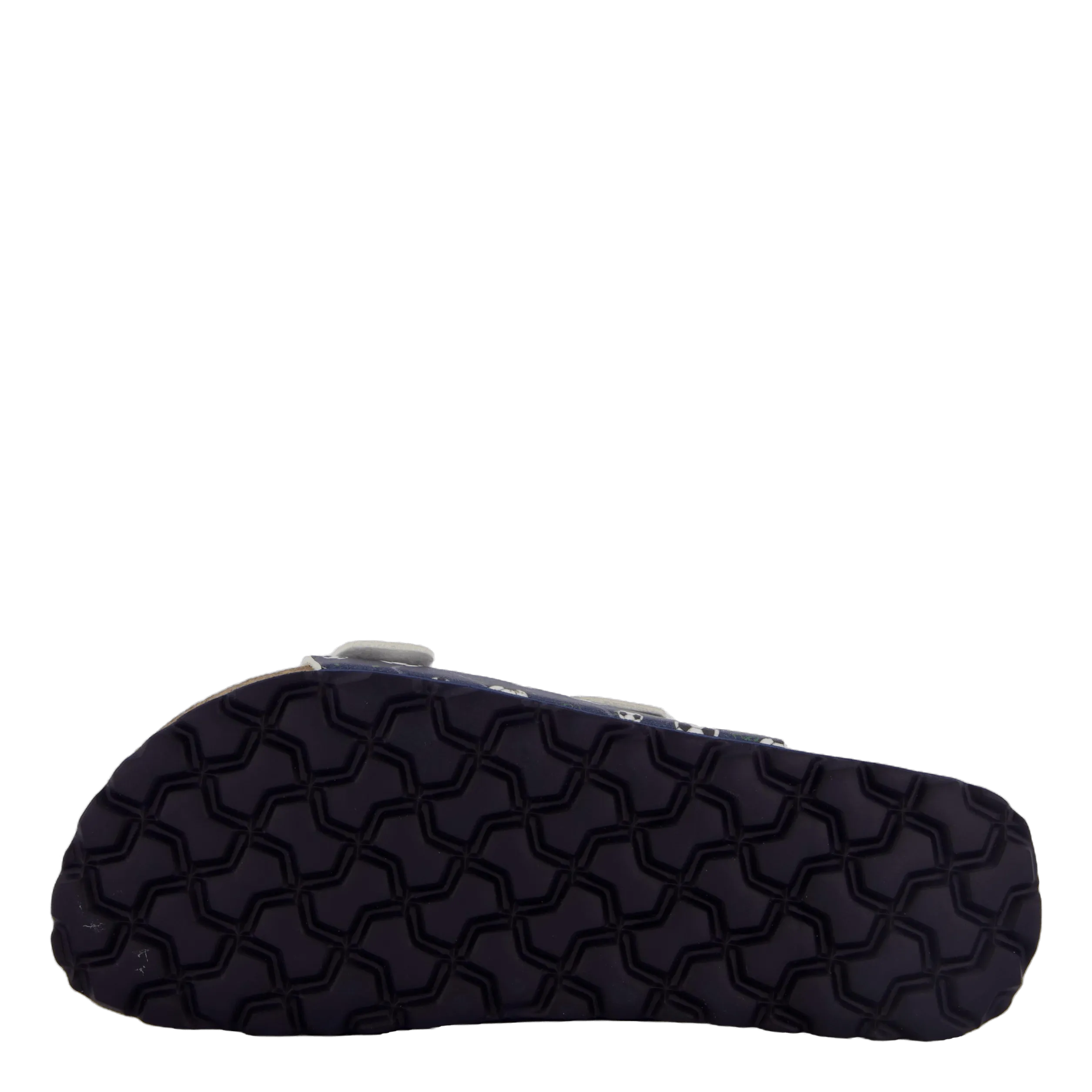 Fussbettpantoffel Blau/mehrfarbig