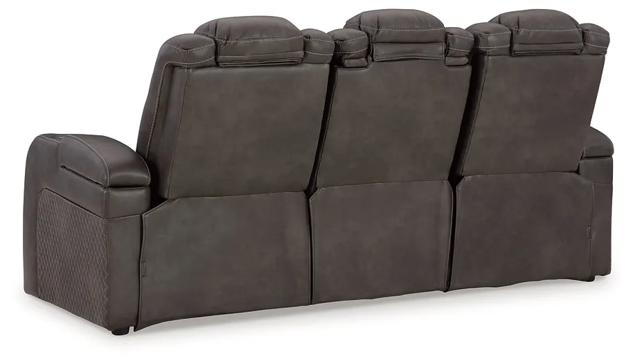 Fyne-Dyme PWR REC Sofa with ADJ Headrest