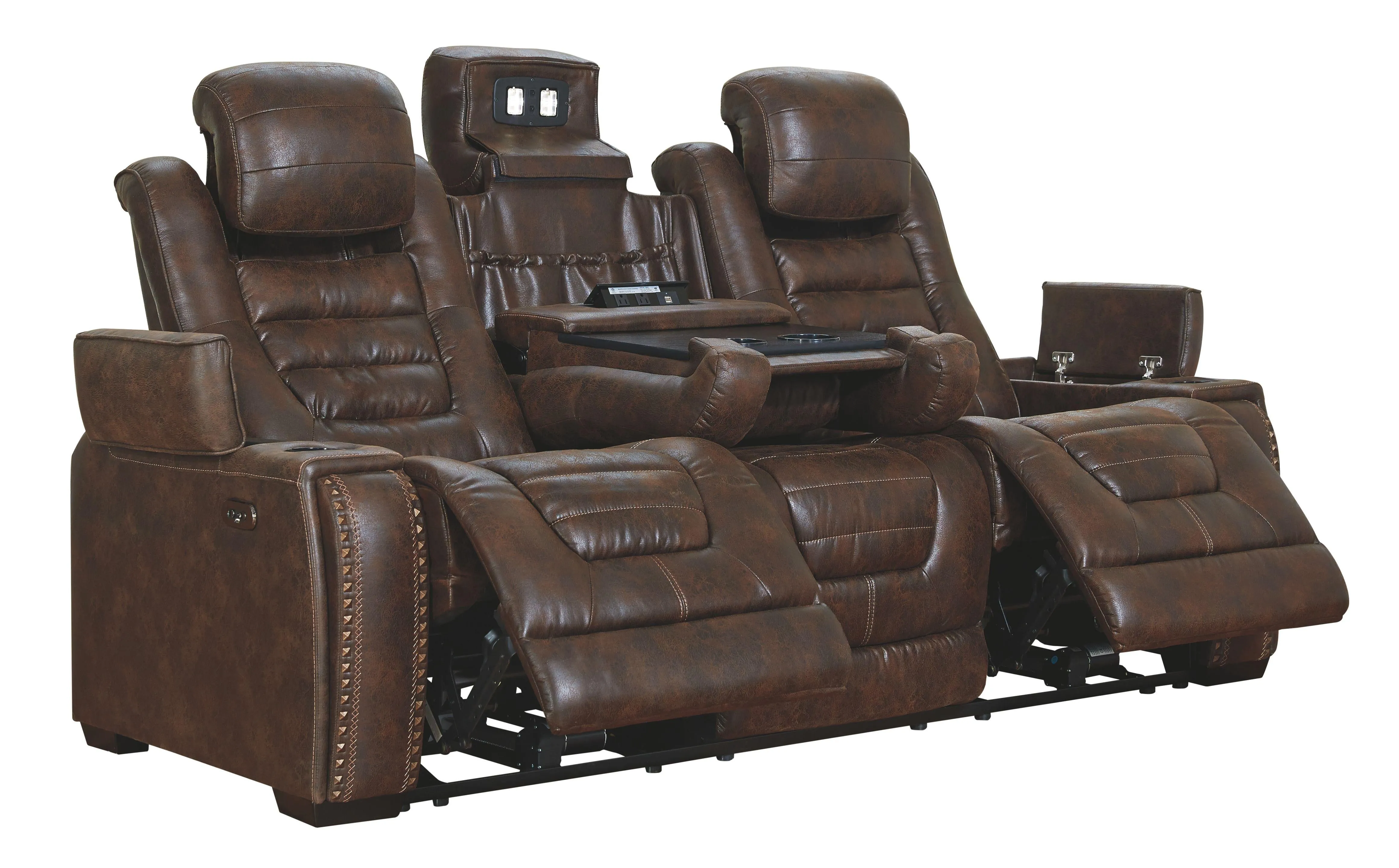 Game - Pwr Rec Sofa With Adj Headrest