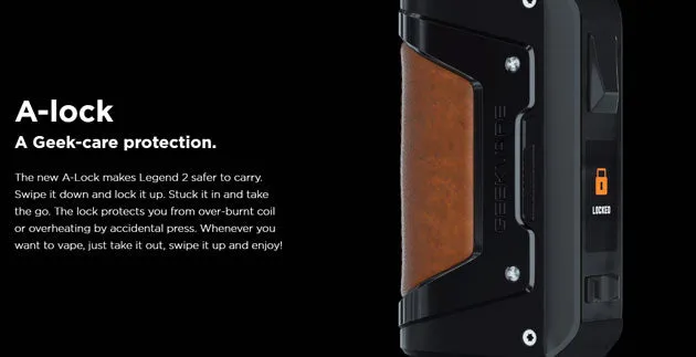 GEEKVAPE AEGIS LEGEND 200W BOX MOD (L200)
