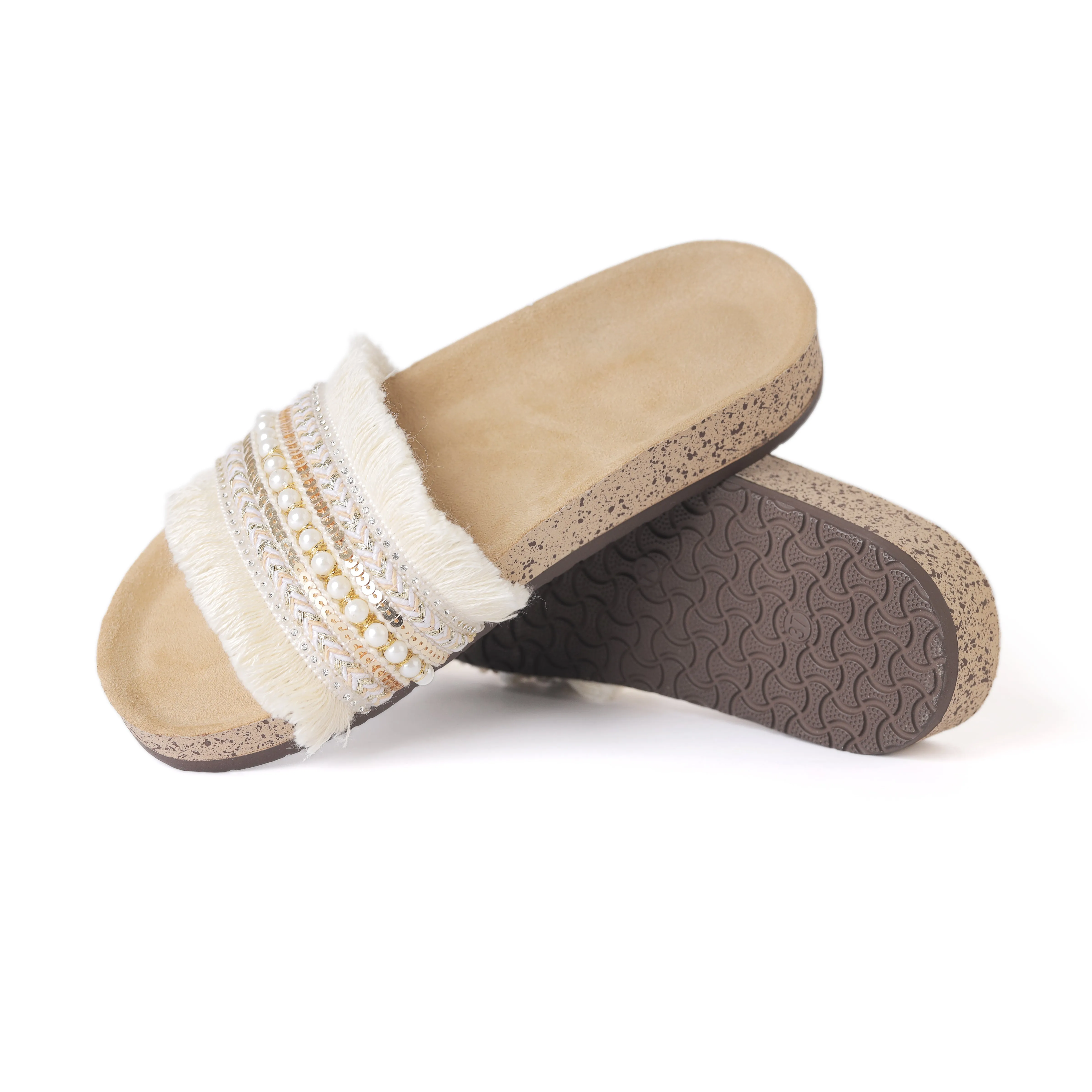 Glimmering Comfort Slides