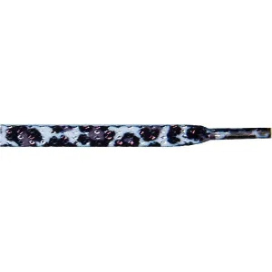 Glitter Flat 1/4" - Cheetah (12 Pair Pack) Shoelaces