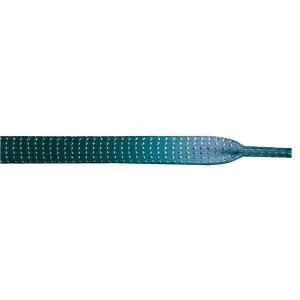 Glitter Flat 3/8" - Jade Gradient (12 Pair Pack) Shoelaces
