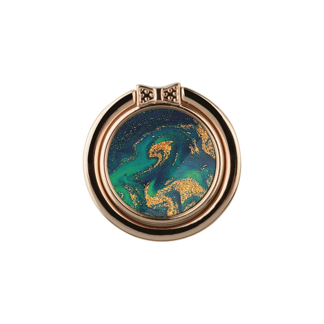 Green Night Quicksand | Phone Ring Holder  (Non-MagSafe)