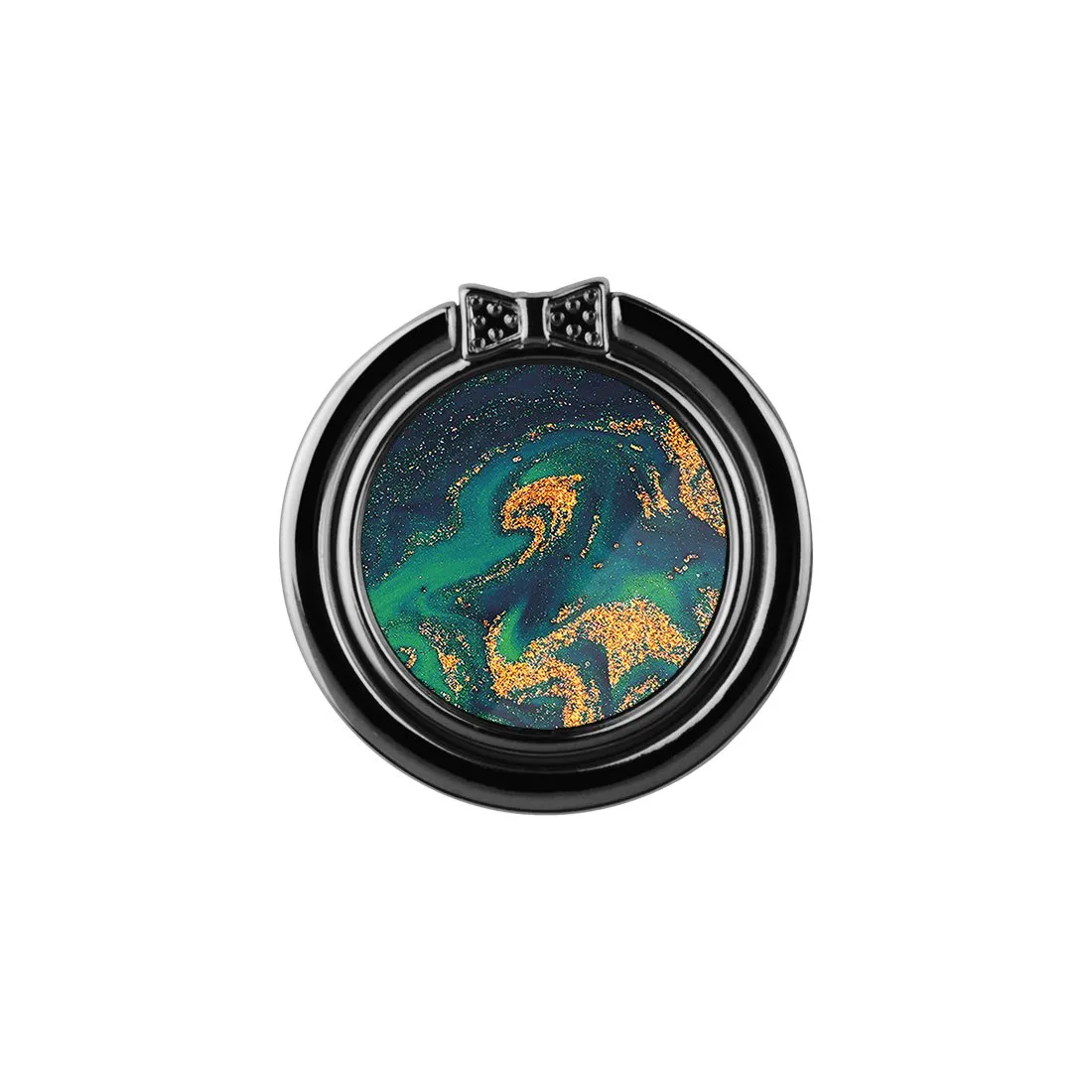 Green Night Quicksand | Phone Ring Holder  (Non-MagSafe)