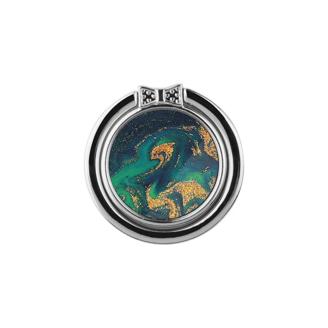 Green Night Quicksand | Phone Ring Holder  (Non-MagSafe)