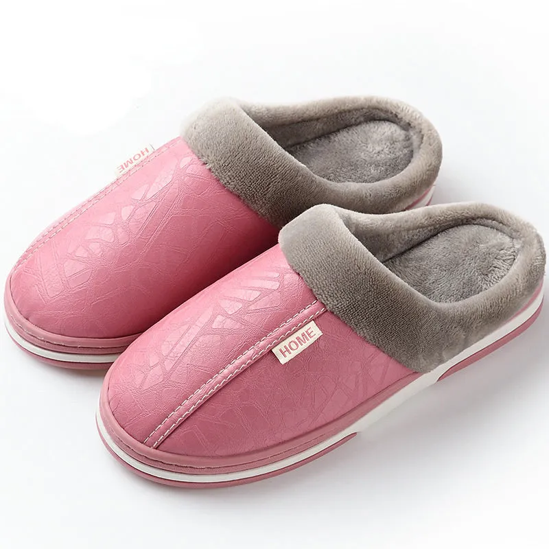 GS Comfy Home | Warme waterdichte gevoerde sloffen voor dames