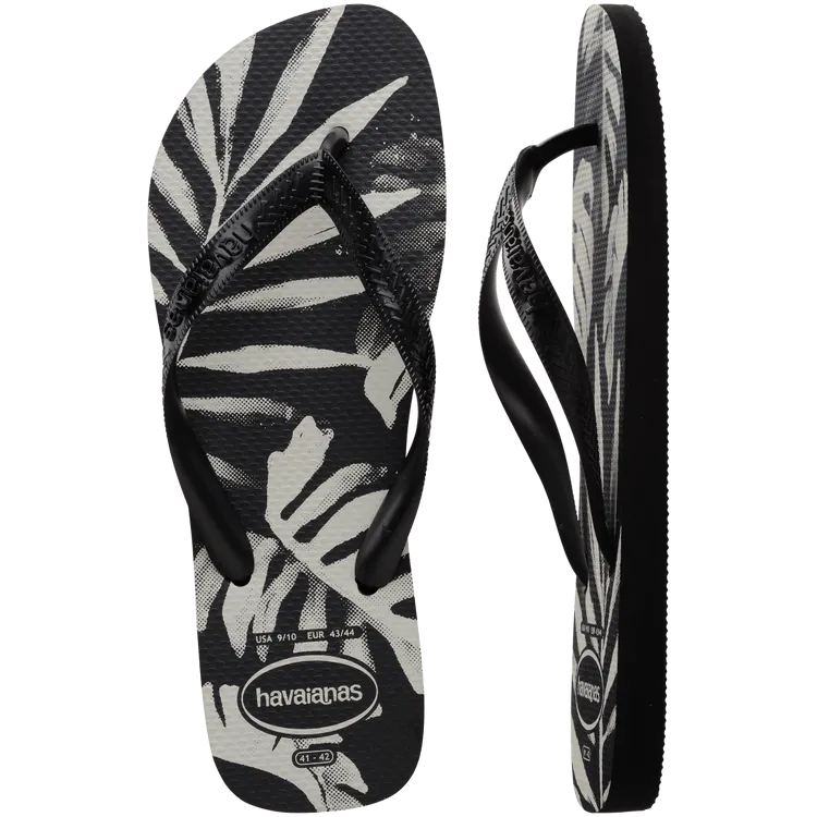 HAVAIANAS ALOHA BLACK BLACK