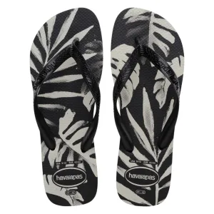 HAVAIANAS ALOHA BLACK BLACK