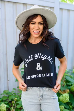 Hazel Blues® | Fall Nights Graphic T-Shirt